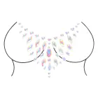 Ķermeņa rotaslietu uzlīmes – krūšu daļai – spīd tumsā Foto 2