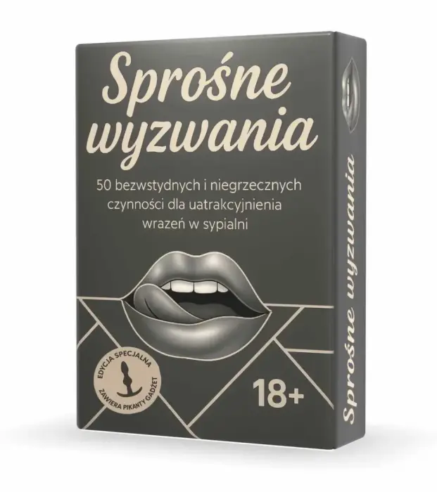 Sprośne Wyzwania (Second Edition) erotiska galda spēle pāriem