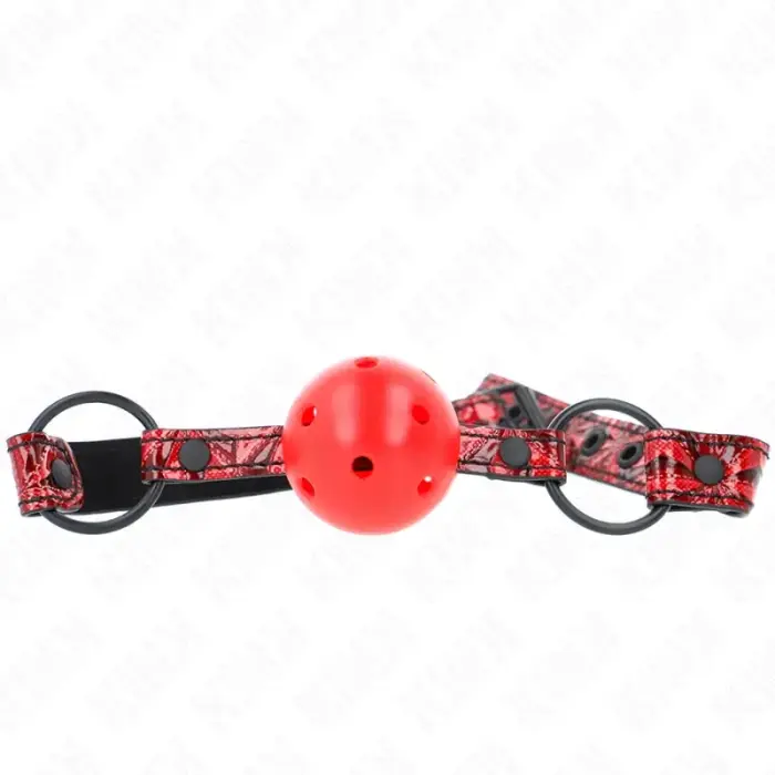 KINK Diamond Pattern Ball Gag Model 1 – Black