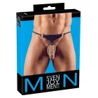 Men's Jockstrap with Penis Ring – Black – S Photo