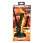 Golden Snake silikoninis dildo – 23+ cm (9″+) – juodas — Nuotrauka 2