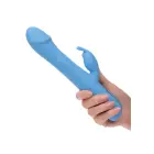 Elite Rotējošs truša vibrators – zils — Foto 9