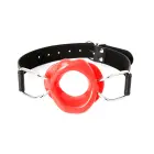 Red Open Mouth Panel Gag — Photo 1