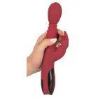 Triušio vibratorius – 26.5 cm (10.4″) – raudonas — Nuotrauka 4