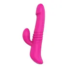 VIBES OF LOVE Heating Thruster Vibrator – 18 cm (7″) – Pink — Photo 3