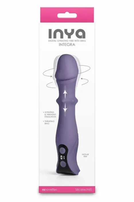 INYA Integra – интимное устройство с цифровым дисплеем – серый – 9 режимов – IPX8