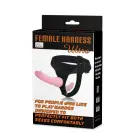 BAILE Ultra strap-on dildo komplekts – 16.5 cm / 11 cm Foto 6