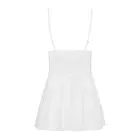 Obsessive 810 BAB babydoll naktskrekls un stringu komplekts – balts – L/XL — Foto 3