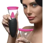 Lickgasm Mini стимулятор с функцией лизания и всасывания – розовый — Фото 6