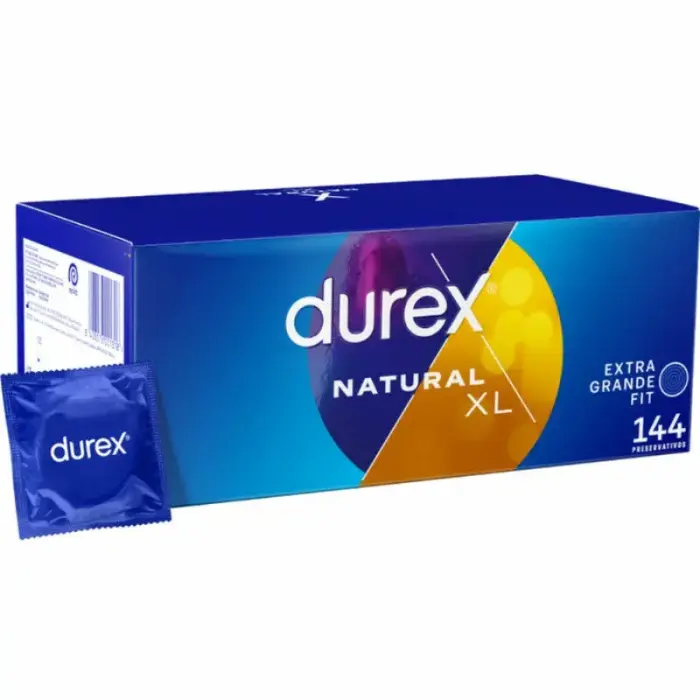 Durex Natural XL презервативы большого размера – 144 шт.