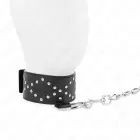 KINK Collar & Leash Set Model 3 Adjustable 36-43 cm Silver Studs Black — Photo 3
