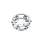 Kiotos Torture Glans Ring – sudraba Foto 1