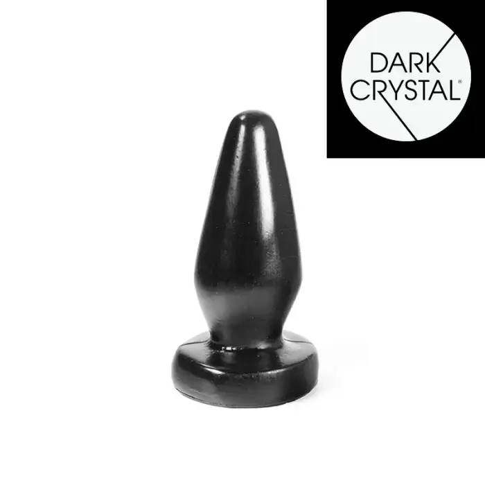 Kiotos Dark Crystal Black 38 – анальная пробка среднего размера