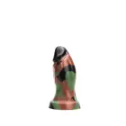 Kiotos Revolt Green Army 07 Small – silikoninis dildo – 16 cm — Nuotrauka 5