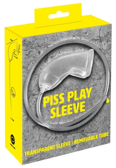 Piss Play locekļa uzmava – caurspīdīgs