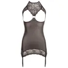 Open Cup Lace Chemise with Rhinestone Detail – S Photo