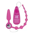 Booty Call Booty Double Dare Vibrating Anal Plug – Pink — Photo 1