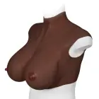 XX-DreamsToys Ultra Realistic Breast Form – Black – XL — Photo 3