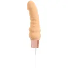 beau cœur Selon realistiškas vibratorius su judančia galvute ir masažo žiedu – 19.7 cm (7.75″) – kūno spalvos — Nuotrauka 9