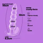 Draco - anaaltapp - 12 cm (4.7″) - Lilla — Foto 5