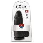 KC Chubby Dark Dildo – 23 cm (9″) – Black — Photo 1