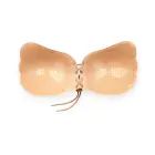 Bye Bra Lace-It бюстгальтер размер чашки C телесный – с регулируемой поддержкой без бретелей — Фото 5