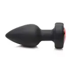 Red Heart Gem Butt Plug with Remote Control – 7.5 cm (3″) — Photo 4