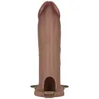 LoveToy Ingen 10'' Enhanced Set XS/S/M – полый страпон-комплект – силикон – телесный — Фото 33