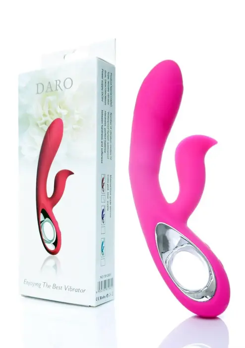 Wibrator-Daro вибратор с 12 функциями – 18 cm (7″) – розовый