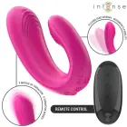 Intense Janet dubultais U veida vibrators – 10.2 cm (4″) – rozā — Foto 2