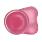 LoveToy Jelly Studs Crystal Dildo – pink – small – suction cup – 6" / 15.2 cm — Photo 6