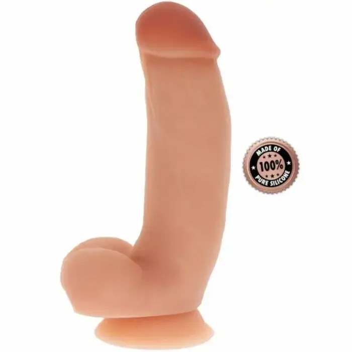 Get Real Silicone Model reālistisks dildo ar piesūcekni – 18 cm (7″) – miesas krāsa