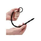 Silicone Plug Cockring Set – Black — Photo 7