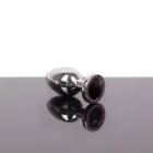 Jewel Butt Plug – 5.9 cm (2.3″) – Black — Photo 2
