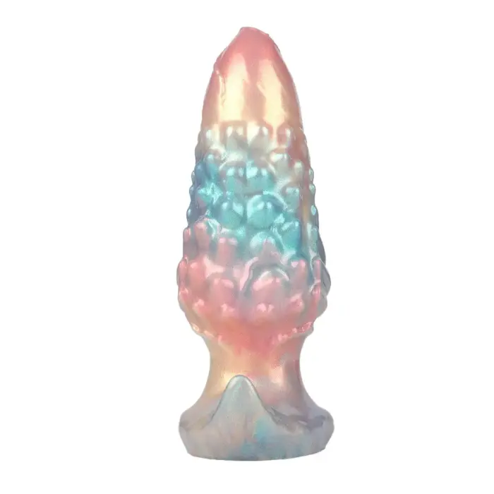 Power Monsters Ebon Leviathan – 18 cm rievots monster silikona dildo – Black Foto 4