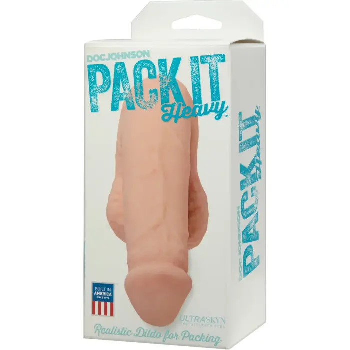 Pack It Heavy reālistisks dildo – 14 cm (5.5″) – melns