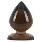 Anal Drops Big Plug – 13 cm – Juodas/Skaidrus – Multicolored Photo