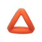 Alpha Triple Cock Ring – Orange — Photo 2