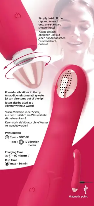 Showers to Orgasm vibrators – 20.1 cm (7.9″) – violets Foto 13