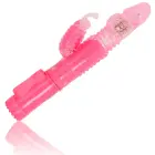 OHMAMA rotējošs truša vibrators – 25.5 cm (10″) – rozā — Foto 3