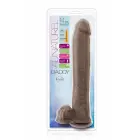 Blush Au Naturel Daddy 14" – divslāņu Sensa Feel dildo ar piesūcekni – miesas krāsā – 35,6 cm — Foto 1