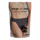 Strap-on-me Unique Lingerie Harness – jock-style strap-on harness – grey – one size — Photo 1