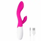 Easytoys Lily 2.0 двойной вибратор – 18 см (7″) – розовый — Фото 1