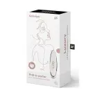 Prêt-à-Porter Luxury Air Pulse Stimulator and Vibrator – White/Rose Gold — Photo 1