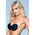 Close Ties līmējamais krūšturis ar šņorējamu priekšpusi – melns – One Size Foto 2