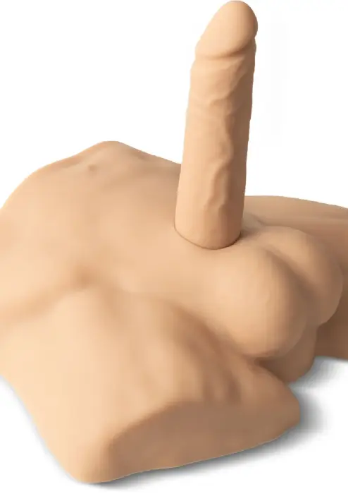 Silex-D Demi Torso masturbators – 23 cm – miesas krāsa