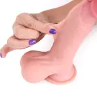 Kiotos Cox Sliding Skin 01 realistiškas dildo – 19.5 cm (7.7″) – Kūno spalva — Nuotrauka 4