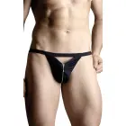 Men's Thong with Zipper – Black – S — Photo 1