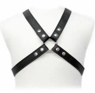 Lasic Leather Body Harness – S-XL – Black