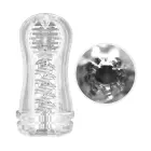 PRETTY LOVE - Vacuum Cup Masturbator Black Hole ABS TPR — Photo 12